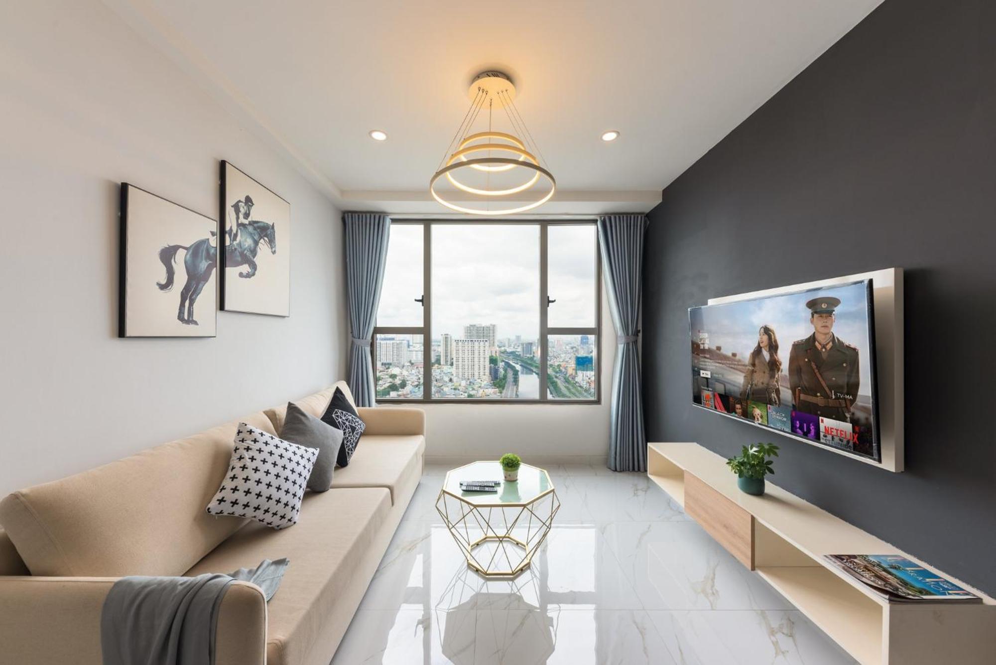 הו צ'י מין סיטי Chau Apartments - Infinity Pool- Ben Thanh מראה חיצוני תמונה