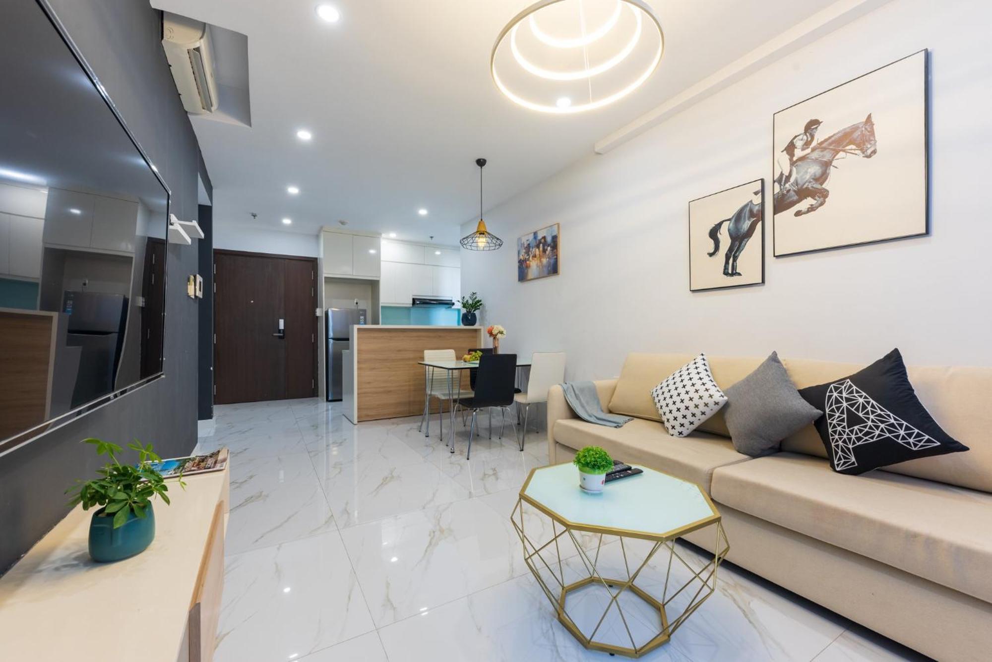 הו צ'י מין סיטי Chau Apartments - Infinity Pool- Ben Thanh מראה חיצוני תמונה