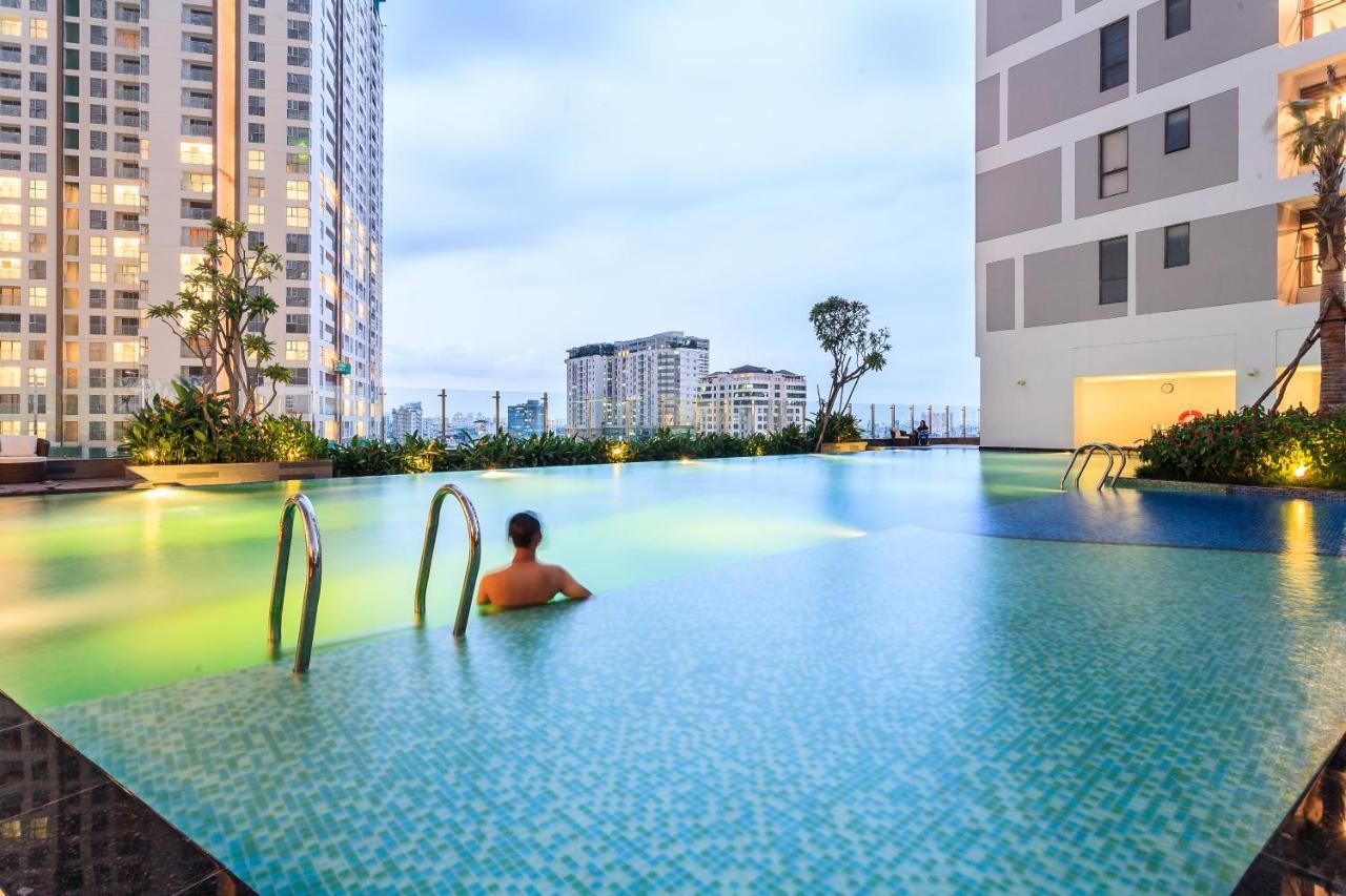 הו צ'י מין סיטי Chau Apartments - Infinity Pool- Ben Thanh מראה חיצוני תמונה