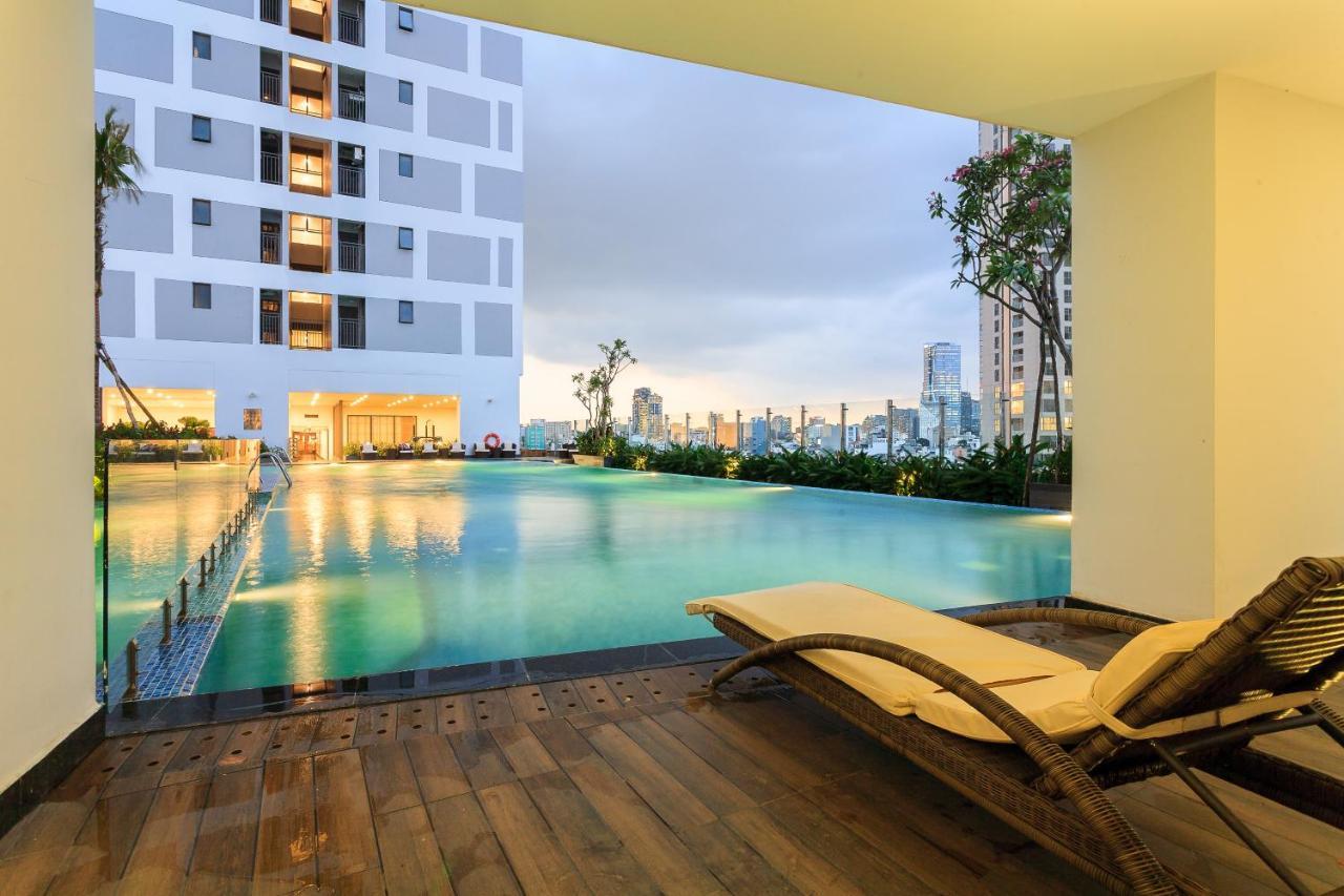 הו צ'י מין סיטי Chau Apartments - Infinity Pool- Ben Thanh מראה חיצוני תמונה