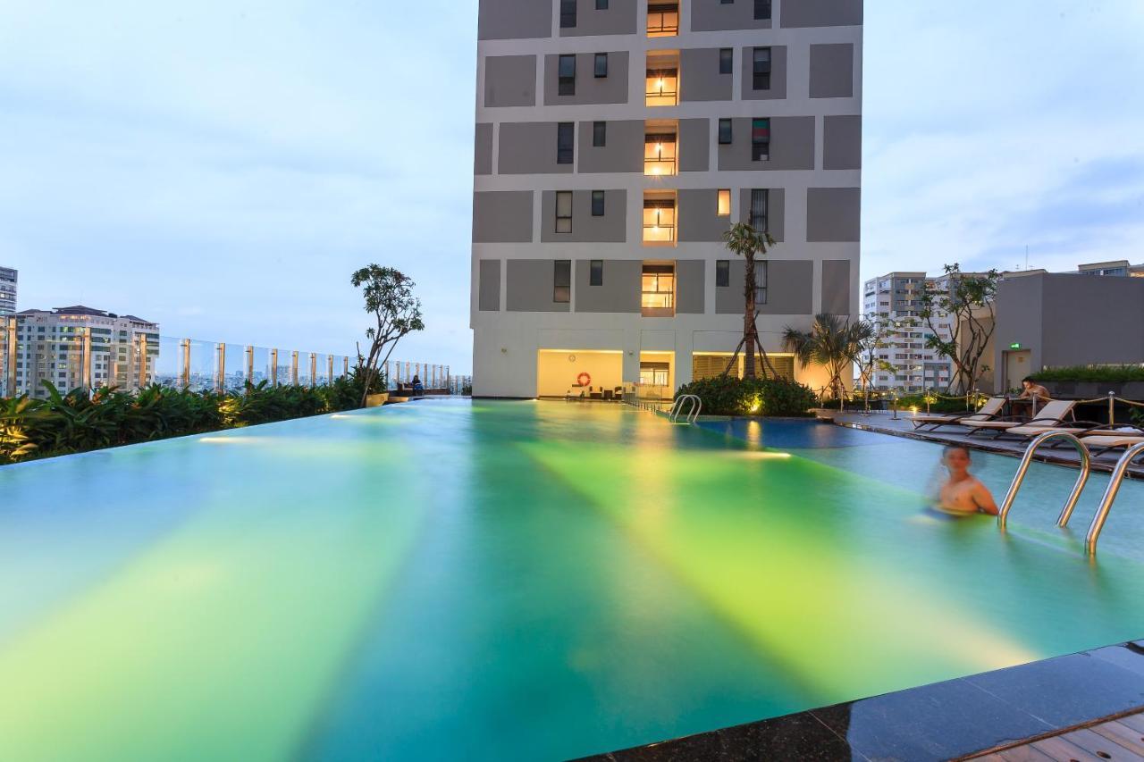 הו צ'י מין סיטי Chau Apartments - Infinity Pool- Ben Thanh מראה חיצוני תמונה